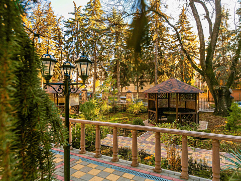 Санаторий «Радуга», Кисловодск. Территория